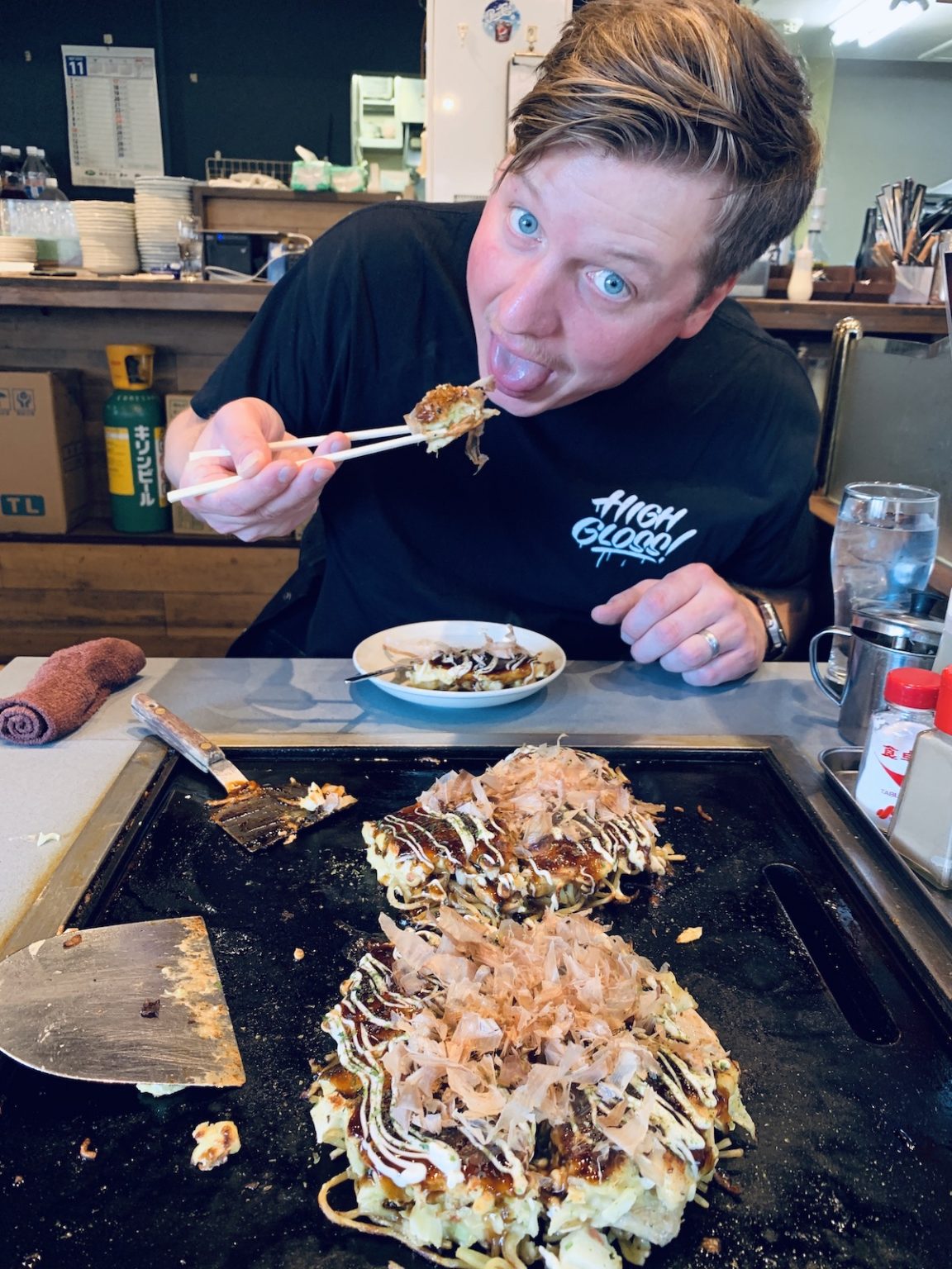 Can't get enough okonomiyaki!