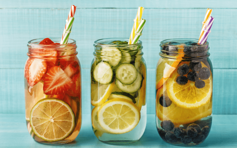 Fruit infused water yummy water flavor