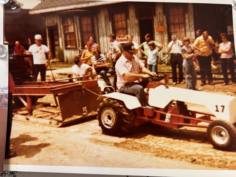 Henry Breininger, inspiration for Craig Bowers to found Old School Garden Tractor Pullers