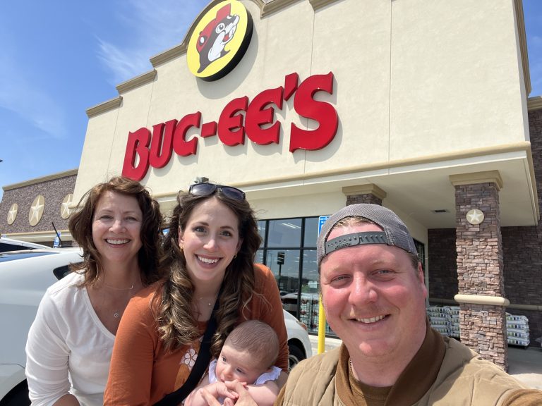 Our first trip to Buc-ee's road stop in Georgia!
